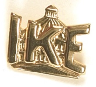 Ike Capitol Jewelry Lapel Pin
