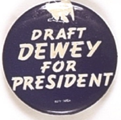 Draft Dewey for Presidents