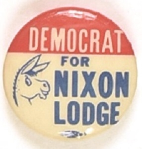 Democrat for Nixon, Lodge Celluloid
