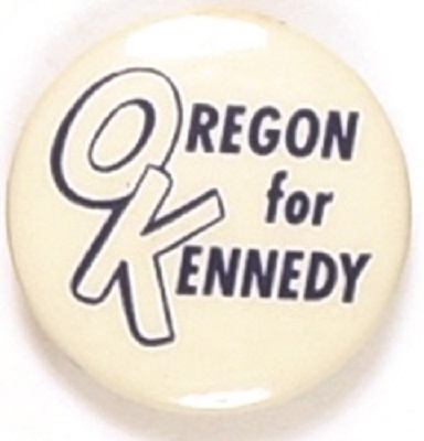Oregon for Kennedy 1 1/4 Inch Celluloid