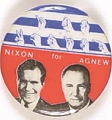 Nixon-Agnew Sign Language Jugate