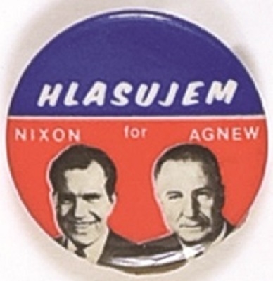 Nixon-Agnew Slovak Jugate