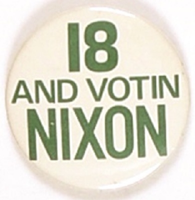 18 and Votin Nixon