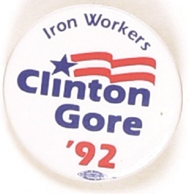 Iron Workers for Clinton, Gore