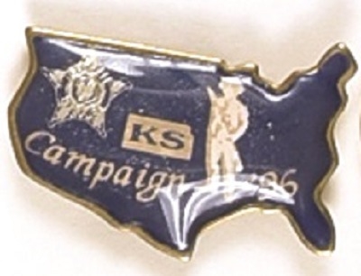 Dole Kansas Minuteman USA Secret Service Pin