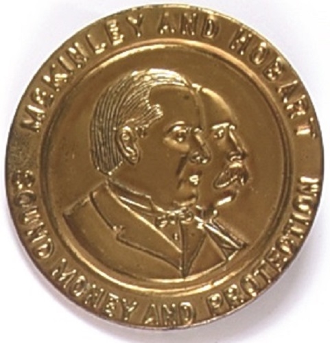 McKinley-Hobart Metal Badge