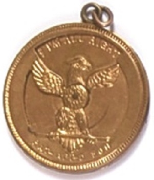 McKinley "Broken Eagle" Mechanical Badge