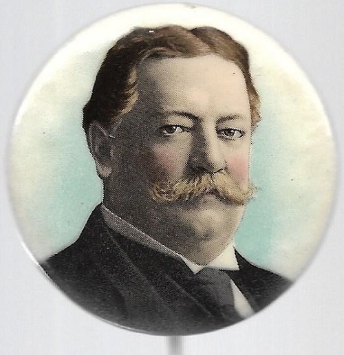 William Howard Taft Multicolor Celluloid