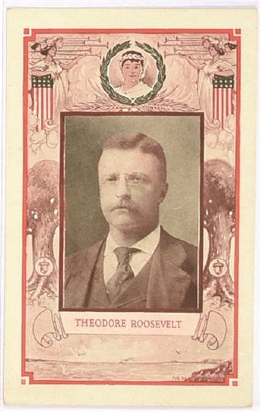 Theodore Roosevelt President Postcard