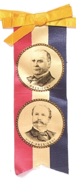 McKinley, Hobart Jugate Ribbon