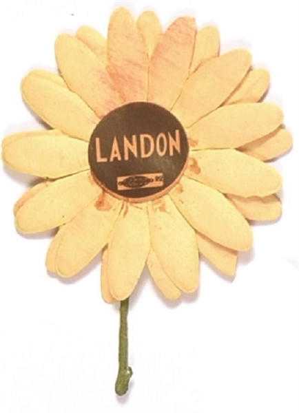 Alf Landon Paper Sunflower