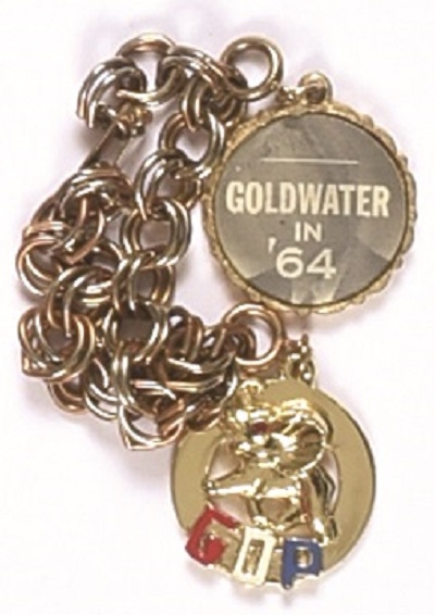 Goldwater Flasher and Charm Bracelet