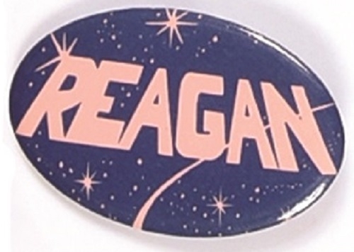Reagan Pink Stars Wars Oval