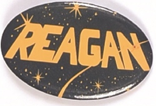 Reagan Yellow Star Wars Oval