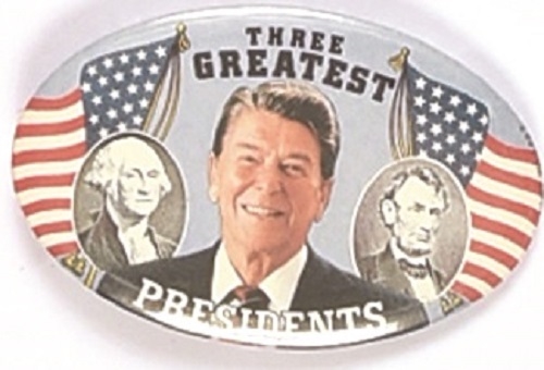 Reagan Three Greatest Presidents