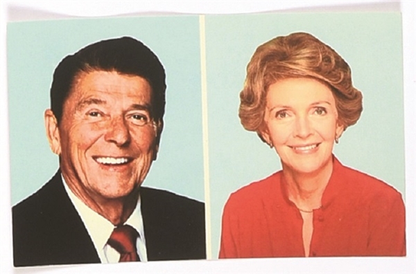 Ronald and Nancy Reagan Postcard