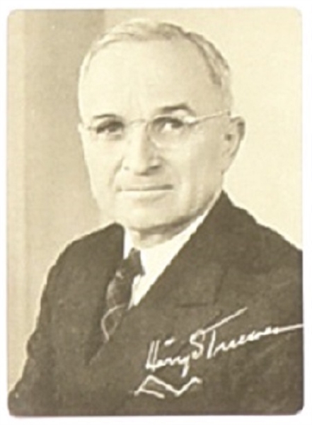 Truman Election Card