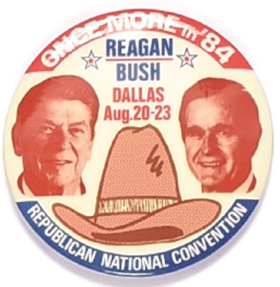 Reagan, Bush 1984 Convention Jugate