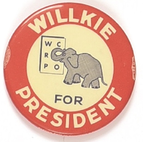 Willkie for President “Eye Chart”