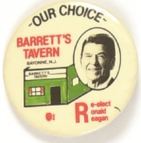 Reagan Barrett’s Tavern Bayonne, N.J.