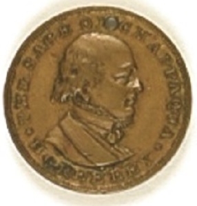 Horace Greeley 1872 Amnesty Medal