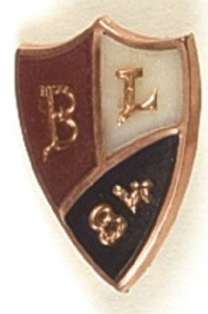 Blaine, Logan Enamel Shield Pin