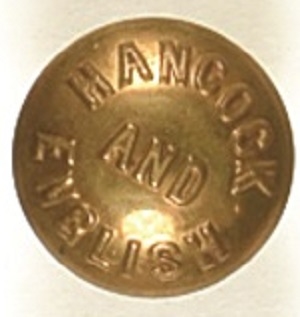 Hancock and English Brass Clothing Button