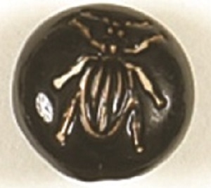 McKinley Gold Bug Clothing Button