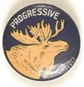 Theodore Roosevelt Progressive Bull Moose