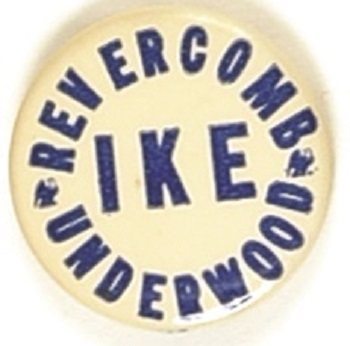 Eisenhower, Revercomb, Underwood West Virginia Coattail