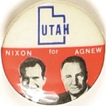 Nixon-Agnew 1968 State Set, Utah