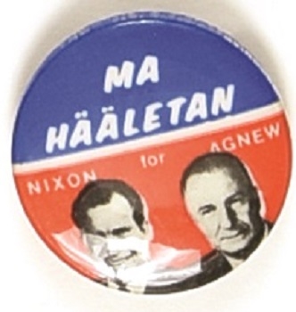 Nixon-Agnew Estonian Jugate