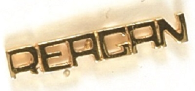 Reagan Clutchback Name Lapel Pin