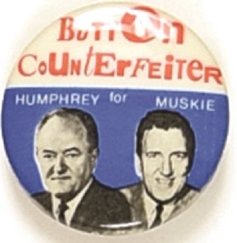 Button Collectors for Humphrey-Muskie