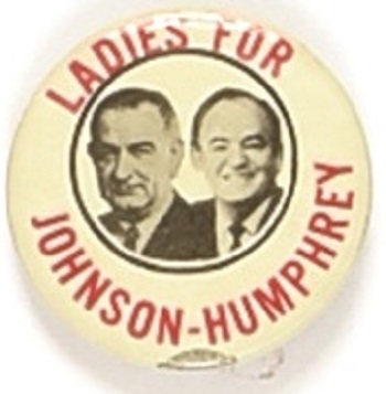 Rare Ladies for Johnson and Humphrey