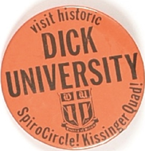 Nixon Dick University Celluloid