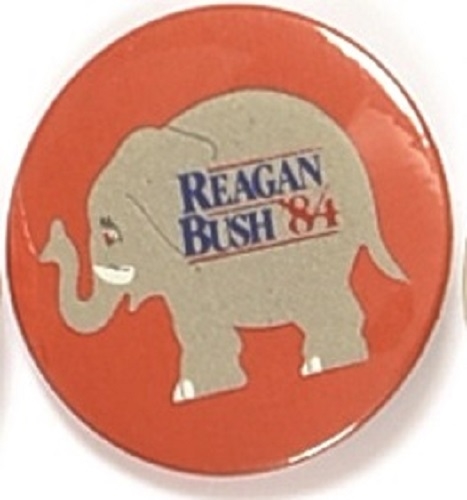 Reagan, Bush 1984 Elephant