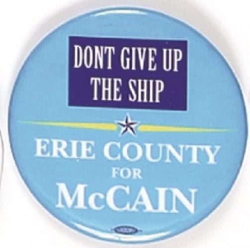 McCain Erie County Dont Give Up the Ship