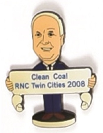 McCain Clean Coal Clutchback Pin