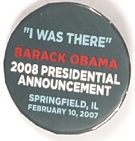 Obama Illinois 2008 Announcement