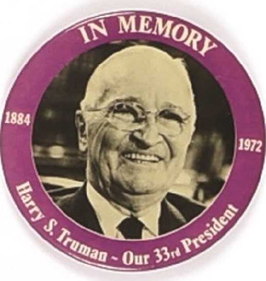 Harry Truman In Memory