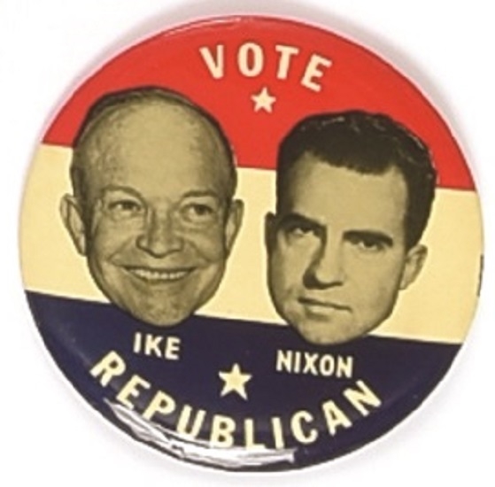 Vote Ike and Nixon Republican
