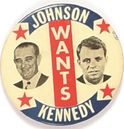 Johnson Wants Robert Kennedy