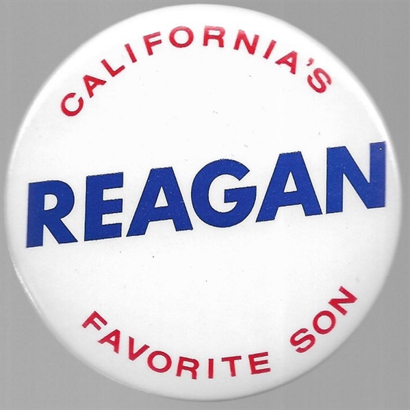 Reagan Californias Favorite Son