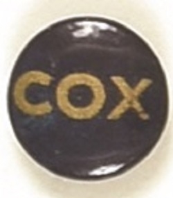 Cox Blue, Gold 7/16 Inch Celluloid