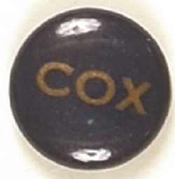 Cox Blue, Gold 9/16 Inch Celluloid