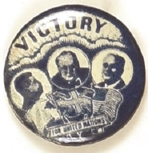 FDR, Churchill, Stalin Victory World War II Pin