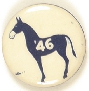 Truman 46 Democratic Donkey