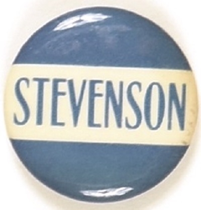 Stevenson Blue and White Celluloid