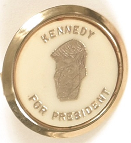 Kennedy for President Tie Clasp
